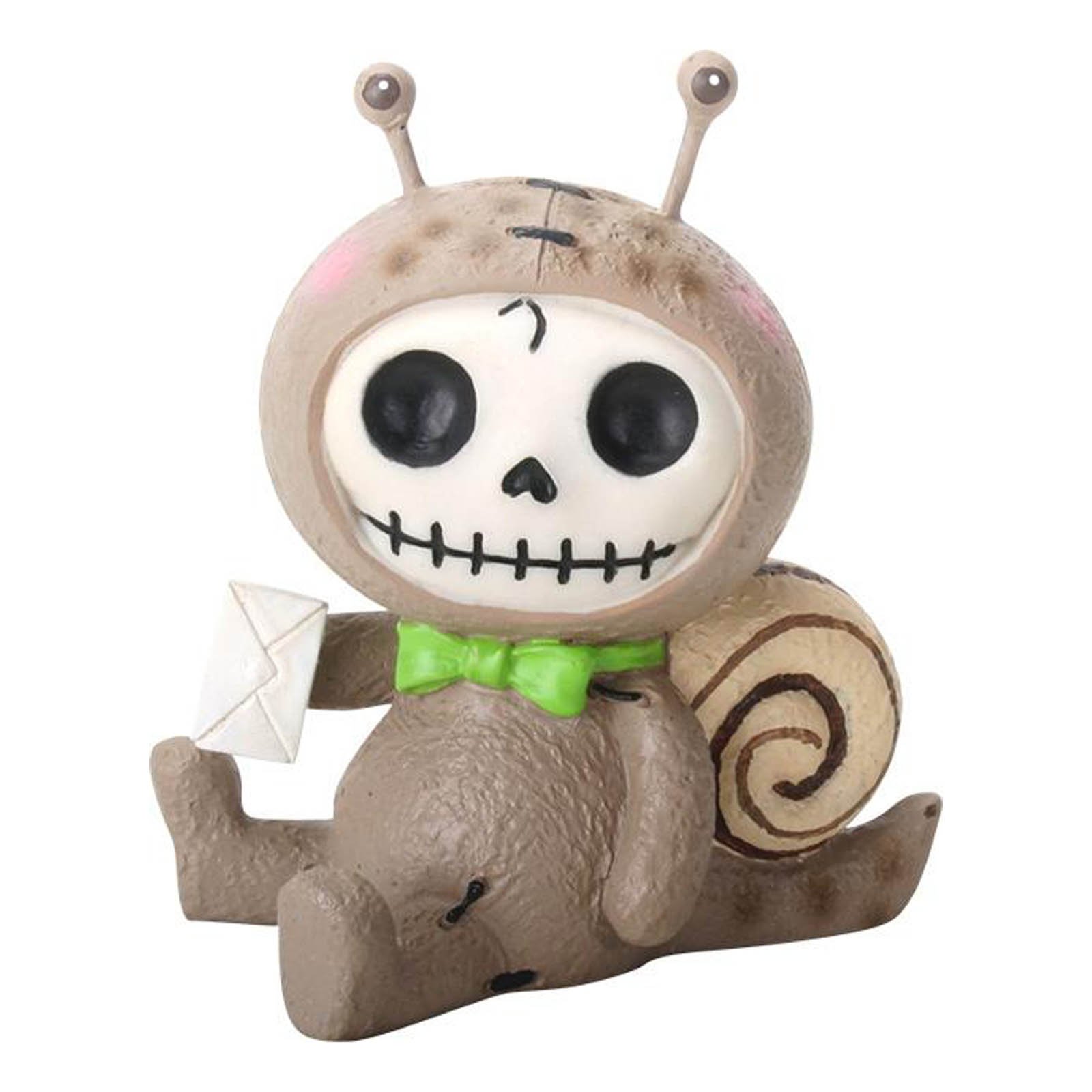 YTC Summit International Furrybones Den Den Skeleton Dressed in Snail Costume Halloween Figurine New