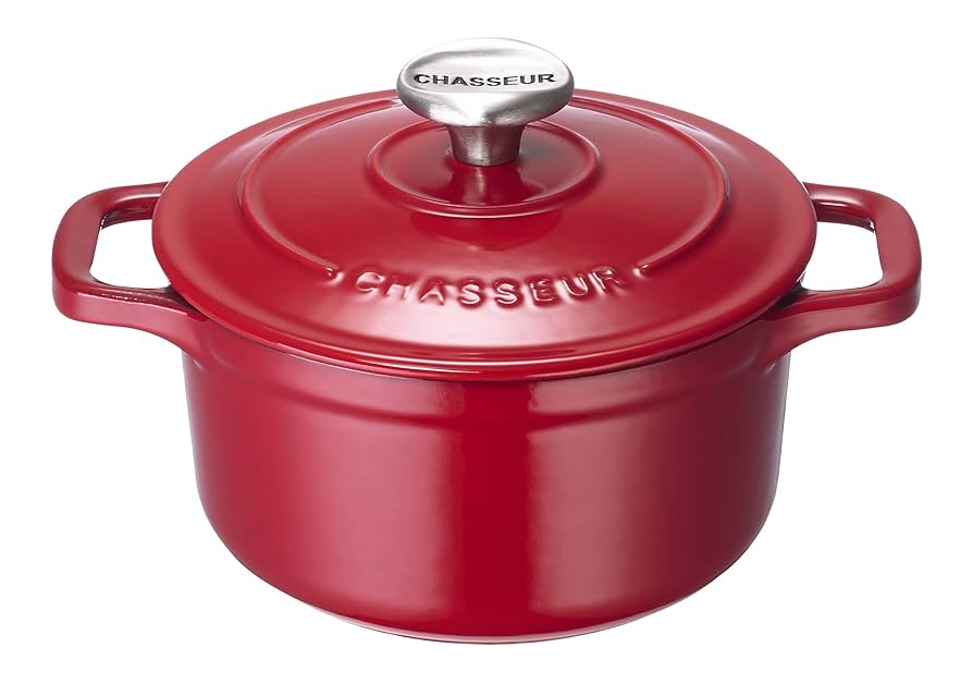 CHASSEURシャスール両手鍋20㎝ピンク 【公式通販】