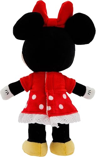 Miniatura 2 de Disney Store Minnie Mouse NuiMOs - Peluche suave con características bordadas, manos posables y cabeza giratoria, manos magnéticas para sostener, 6