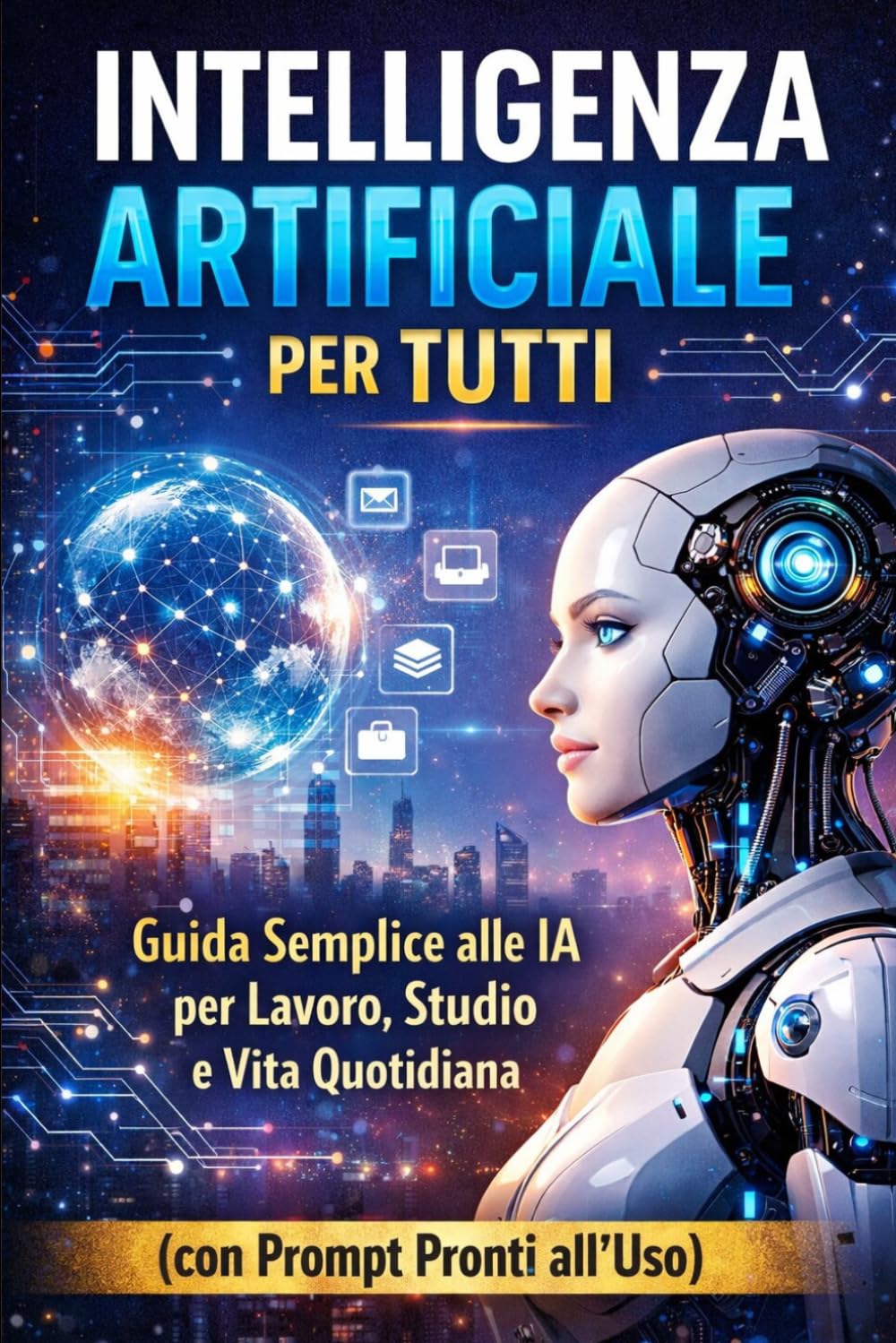 Intelligenza Artificiale per Tutti: Guida Semplice alle IA per Lavoro, Studio e Vita Quotidiana con Prompt Pronti all’Uso