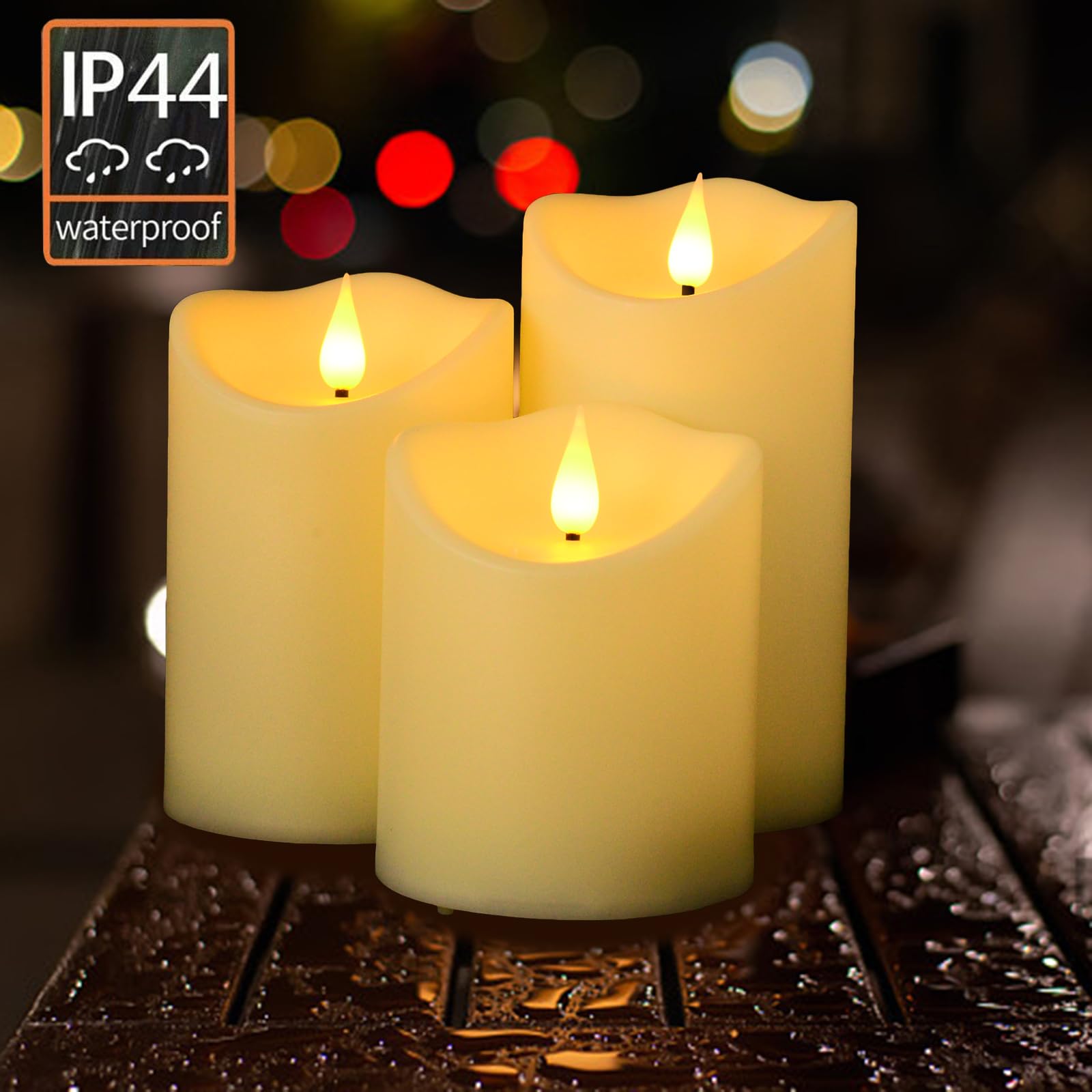 Amazon.co.jp: LEDキャンドルライト リモコン＆タイマー付き