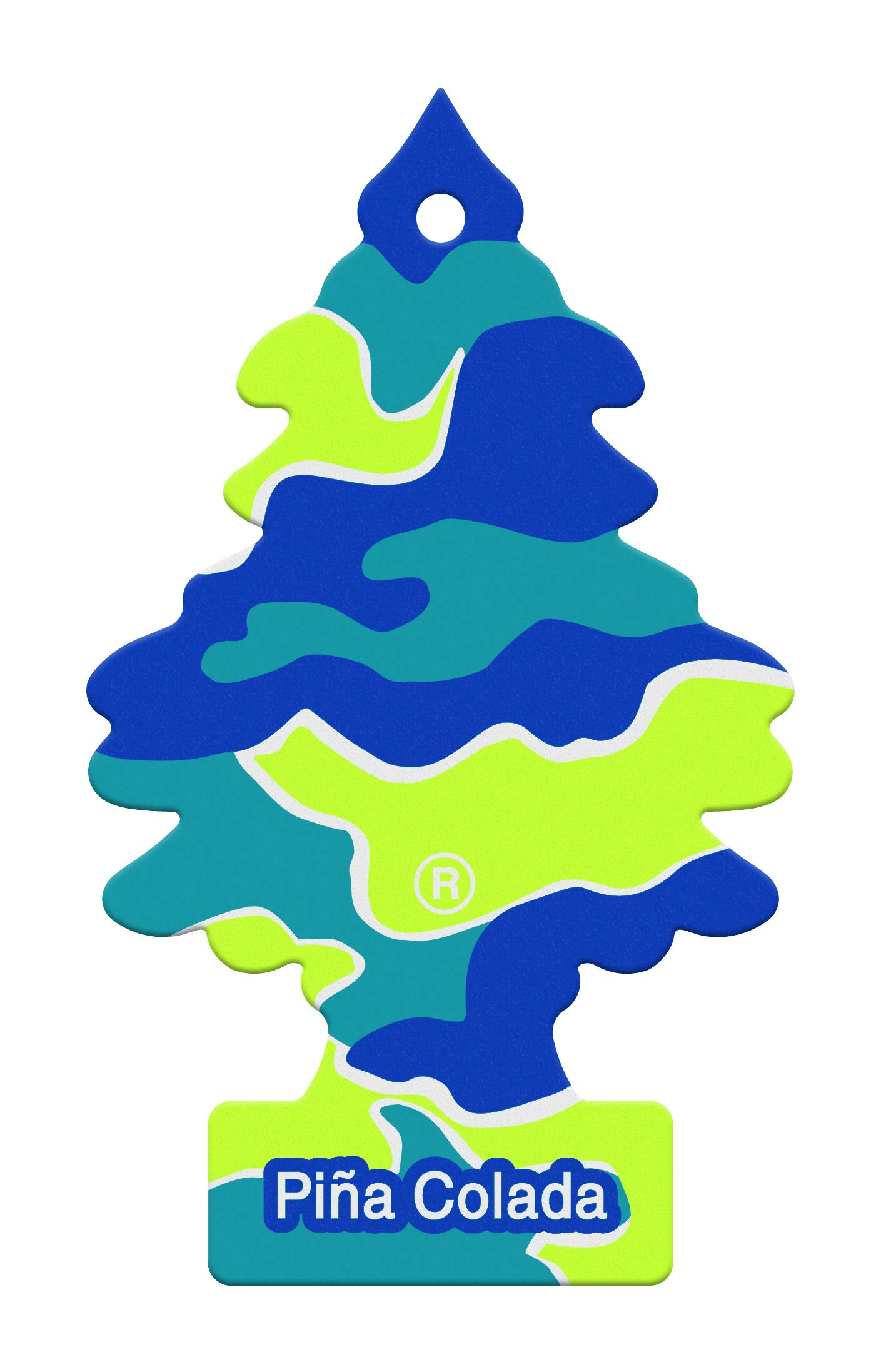 WUNDER-BAUM Car Air Freshener I Pendant for Long Lasting Fragrance in Car or Home I Piña Colada, 1 Piece