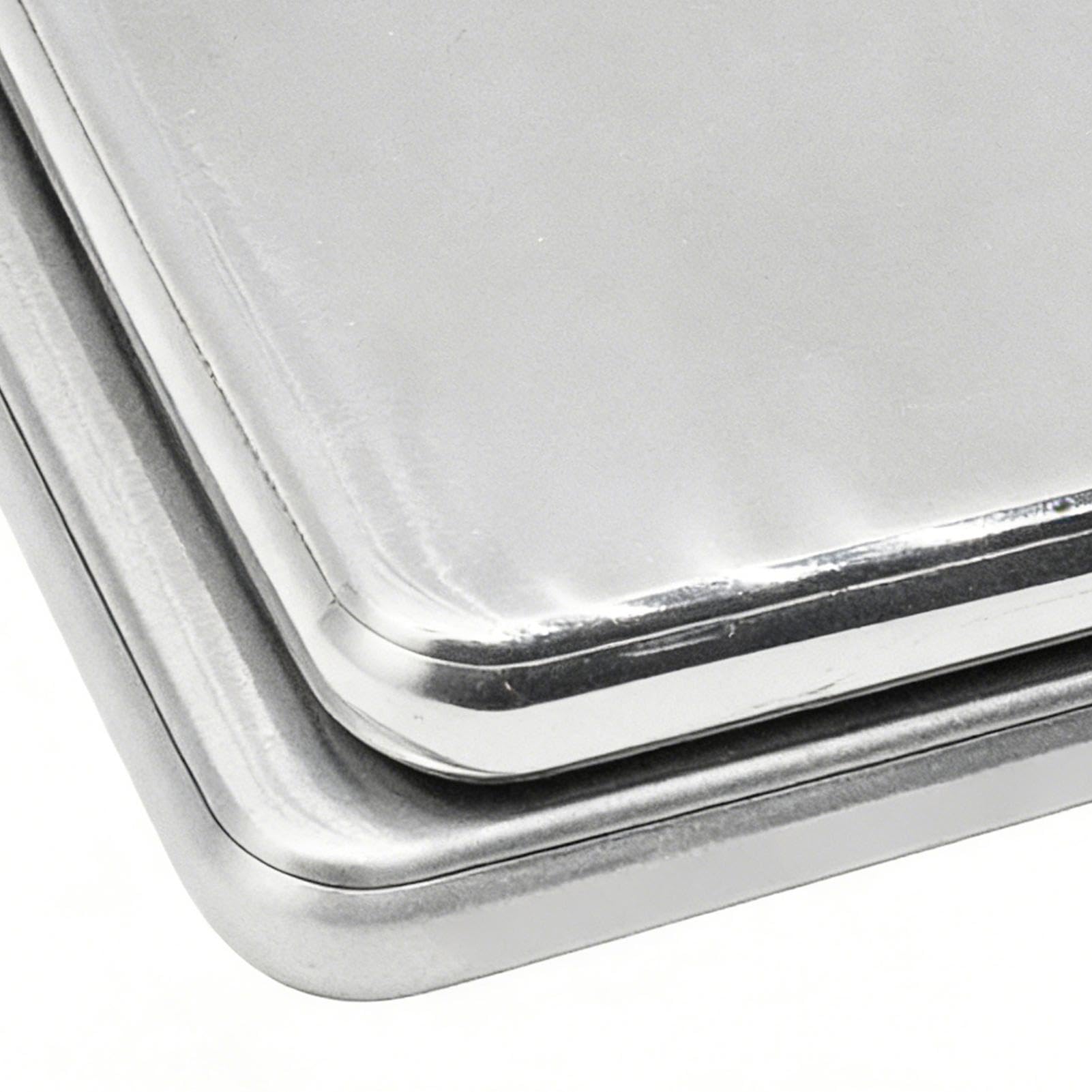 Lunch Kühlakkus 2 Stück wiederverwendbare tragbare Edelstahl-Kühltabletts