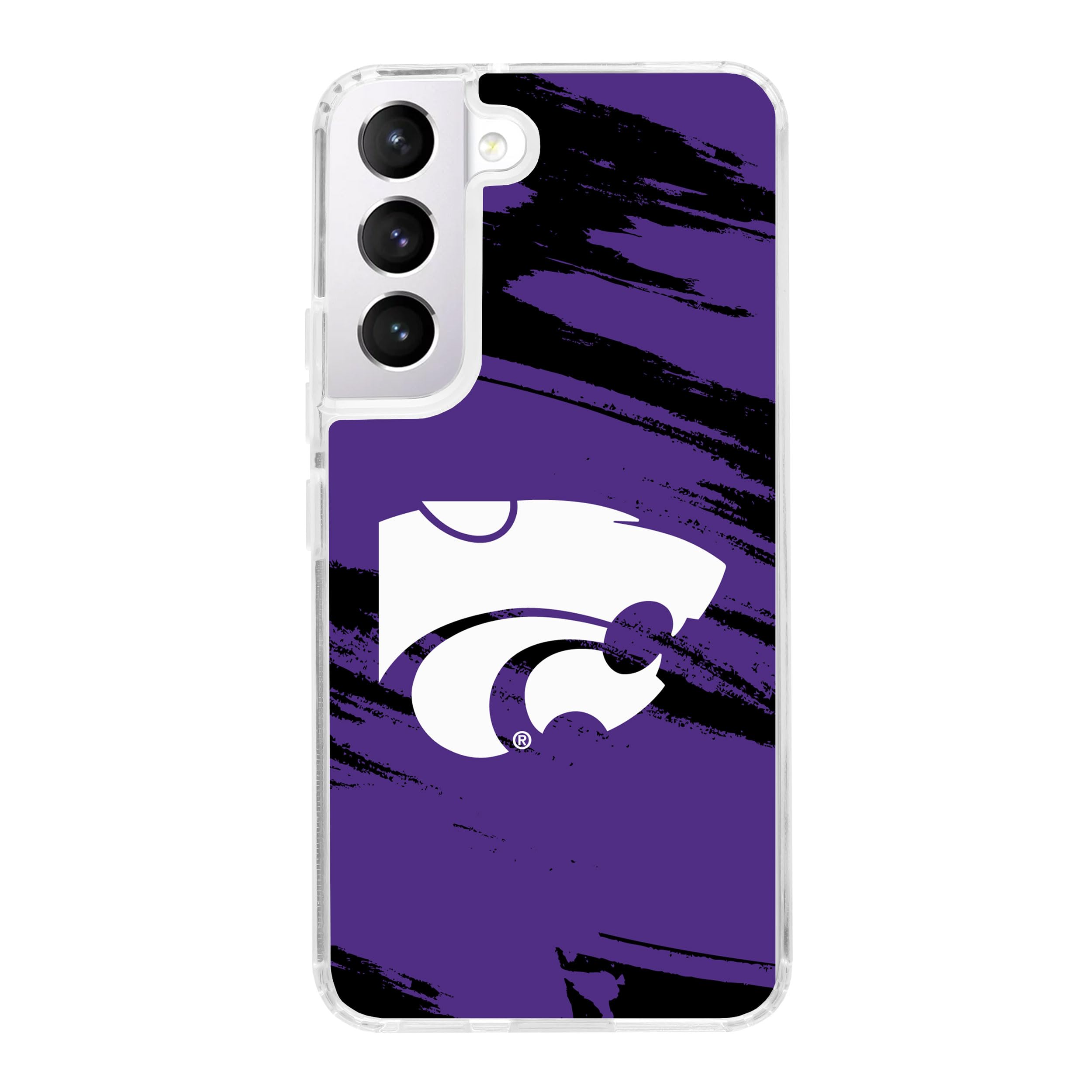 Affinity Bands Kansas State Wildcats HD Phone Case Compatible with Samsung Galaxy S24 (Paint)