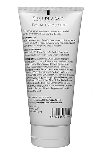 Miniatura 7 de Exfoliante facial, exfoliante facial con cuentas de jojoba y cera de abejas, productos para el cuidado de la piel facial, removedor de puntos