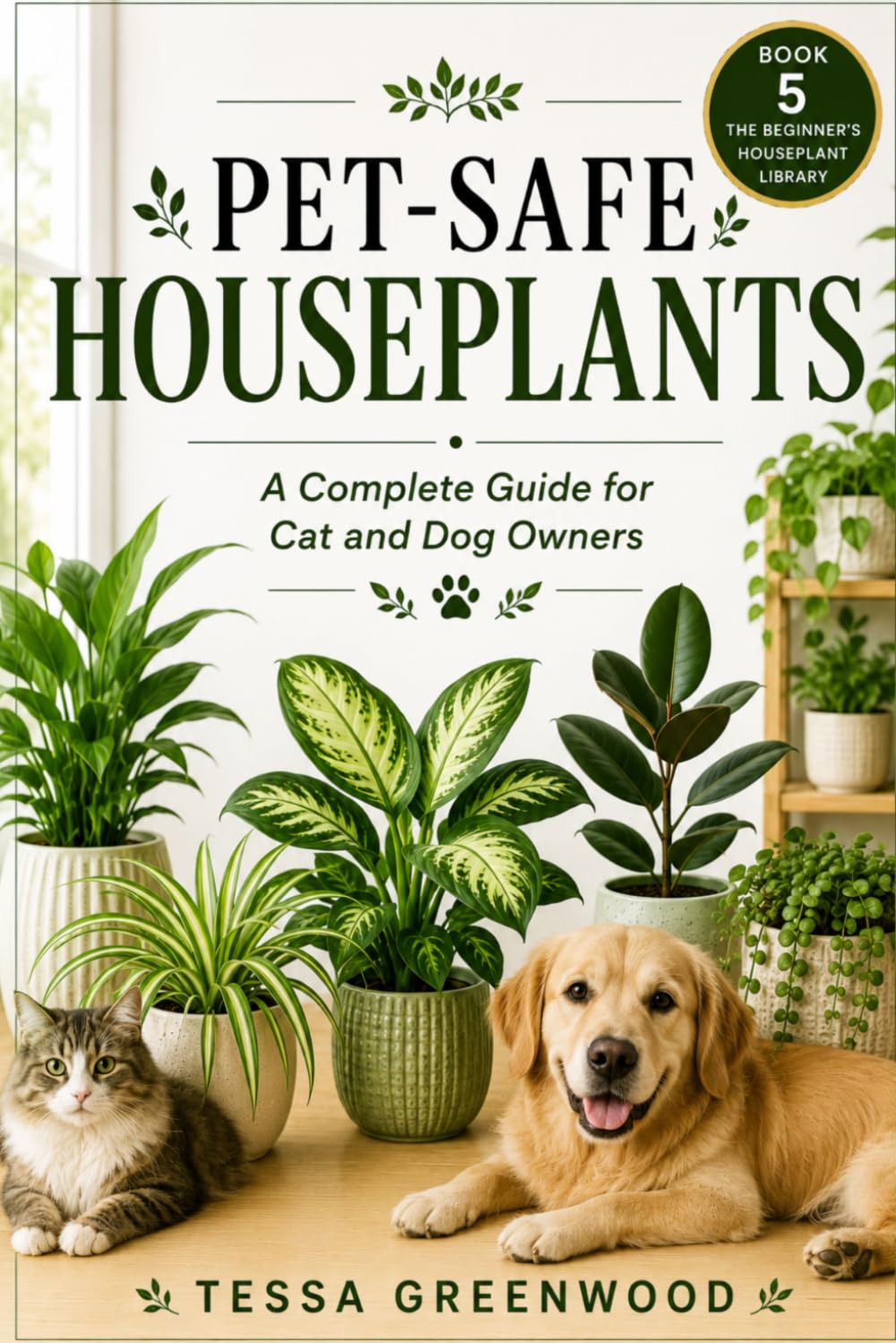 Pet-Safe Houseplants: A Complete Guide for Cat and Dog Owners (The Beginner's Houseplant Library)
