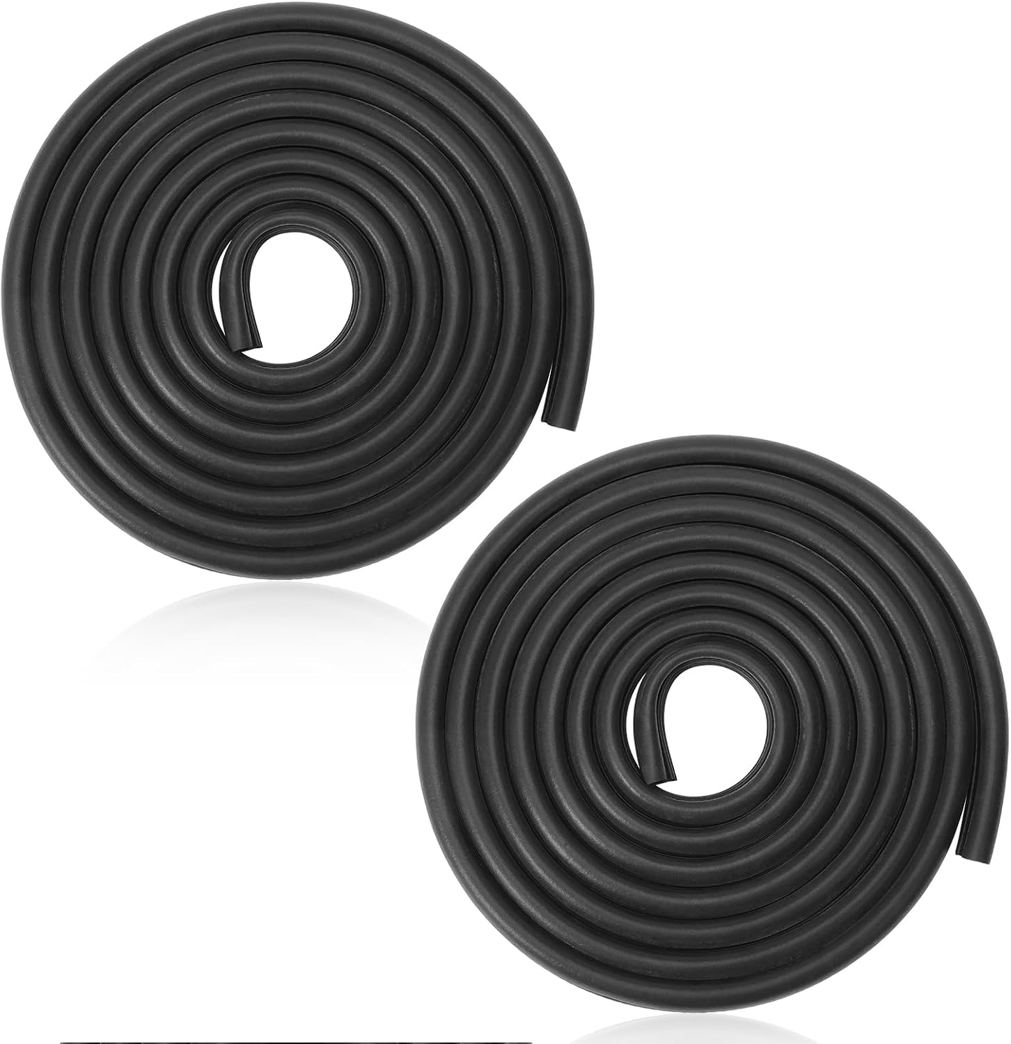 2 Pcs Rubber Front Door Weatherstrip Compatible with 1999-2007 Silverado Suburban Avalanche,Sierra Yukon, Escalade, Door Weather Stripping Seal, 15063155, 15244250