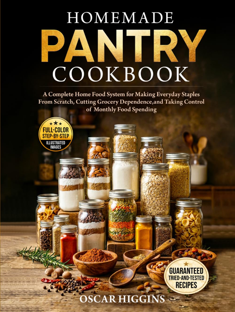 Homemade Pantry Cookbook: A Complete Home Food System for Making Everyday Staples From Scratch, Cutting Grocery Dependence, and Taking Control of
