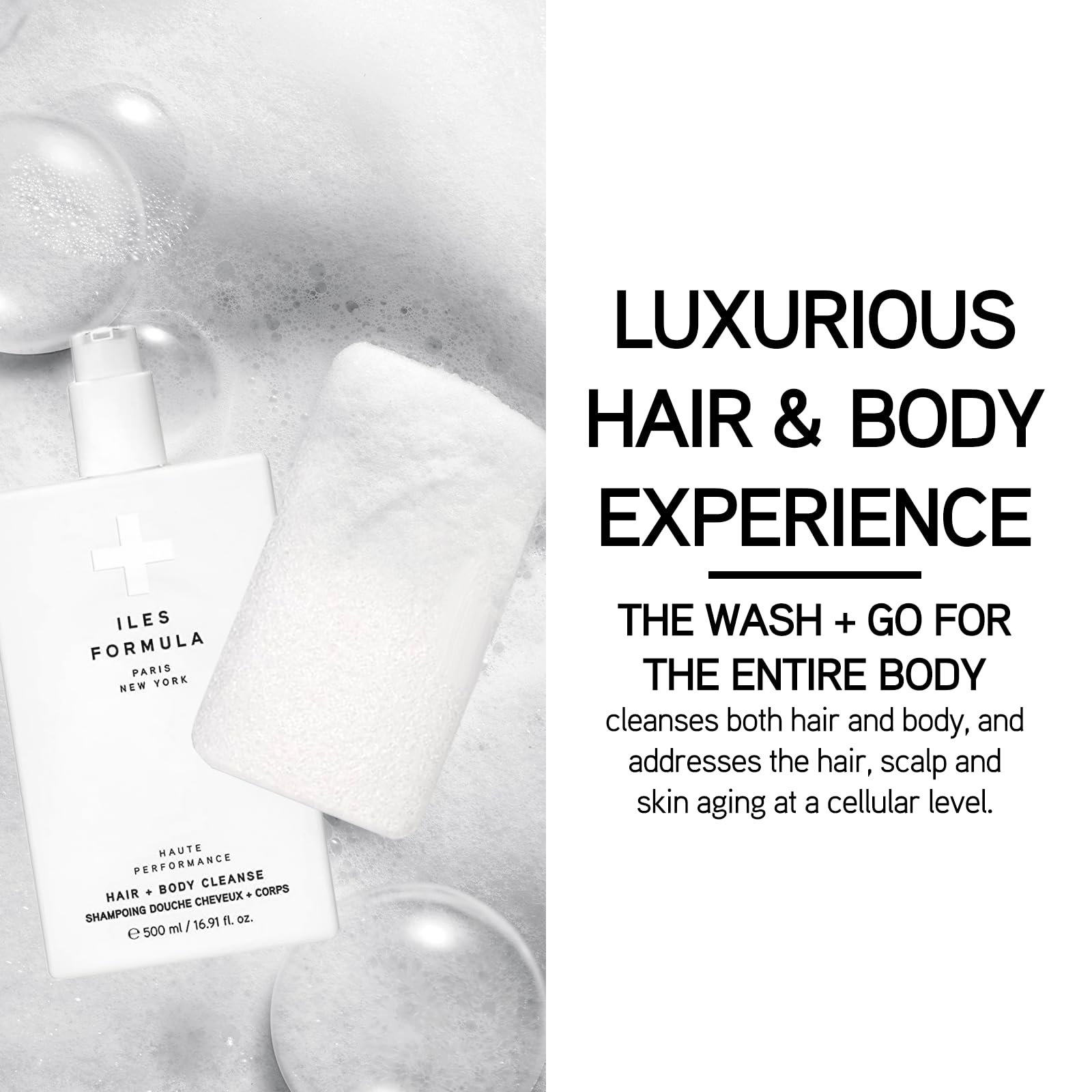 Iles Formula - Hair + Body Cleanse 500 ml