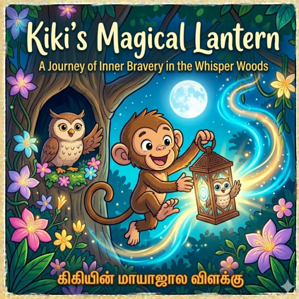 Kiki's Magical Lantern.: A Journey of Inner Bravery in the Whisper Woods.