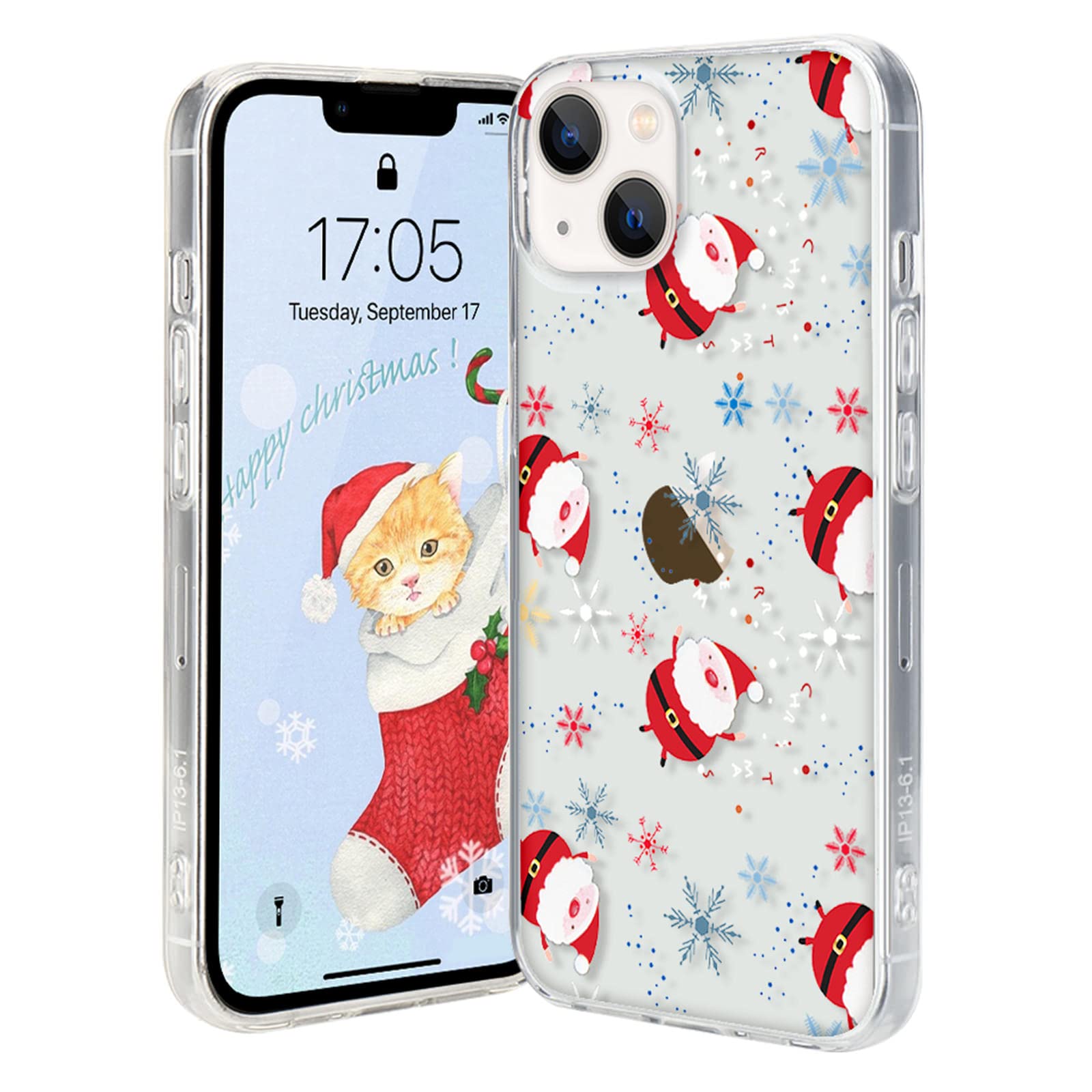 2 Pack Merry Christmas Phone Case For IPhone 14 Pro 6.1 - View #3