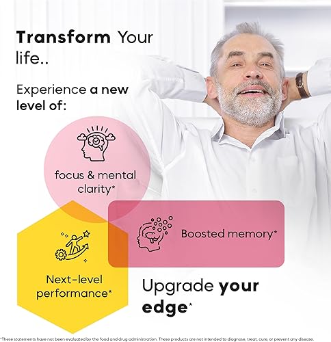 Miniatura 6 de Memory & Focus Nootrópico - Neuro Matriz cerebral con ginkgo biloba y huperzina A - Vegano, natural, sin cafeína - Apoya la claridad y el estado de