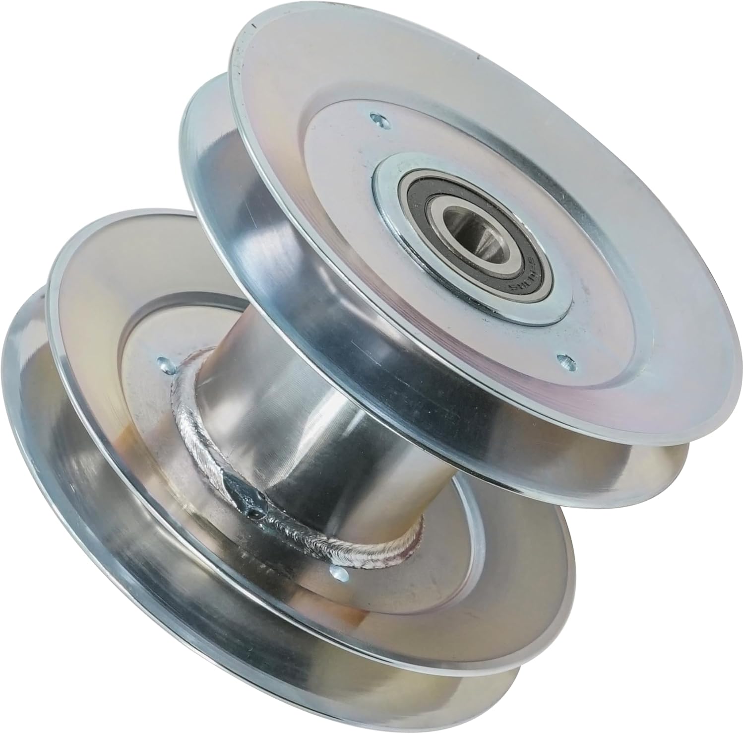 Caltric Deck Drive Pulley Compatible with John Deere 120 140 300 312 314 316 317 318 322 330 332 425 445 42" 48" 60" 54"