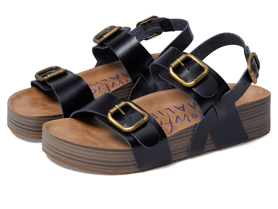 Blowfish Malibu Munich (Black Die Cut) Women's Shoes INTERNATIONAL SHIPPING