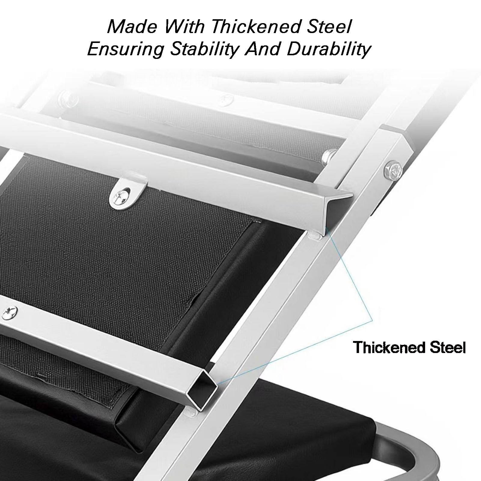 Asiento mecánico plegable de alta resistencia, diseño 3 en 1, 6 ruedas, capacidad de 136 kg para garaje y tienda