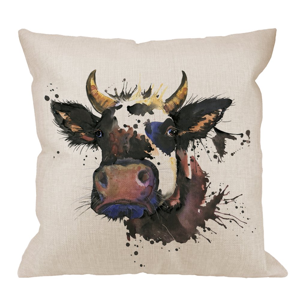 1 pezzo di federa per cuscino del Leone, copertura quadrata decorativa per cuscino di 18 pollici * 18 pollici, copertura per cuscino del divano | SHEIN ALIA