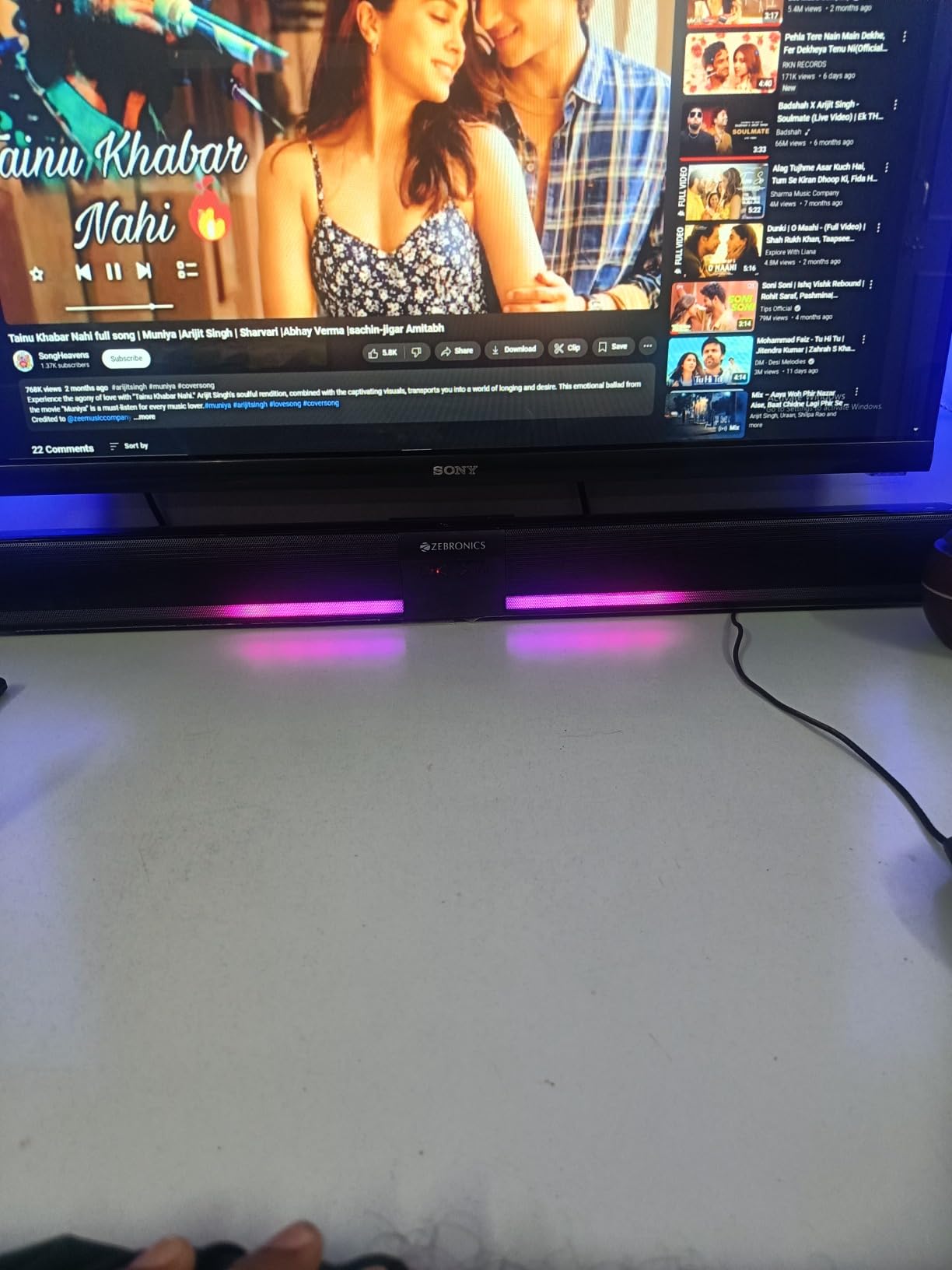 ZEBRONICS Ace Plus Wireless Soundbar with 30W Output, Dual Passive ...