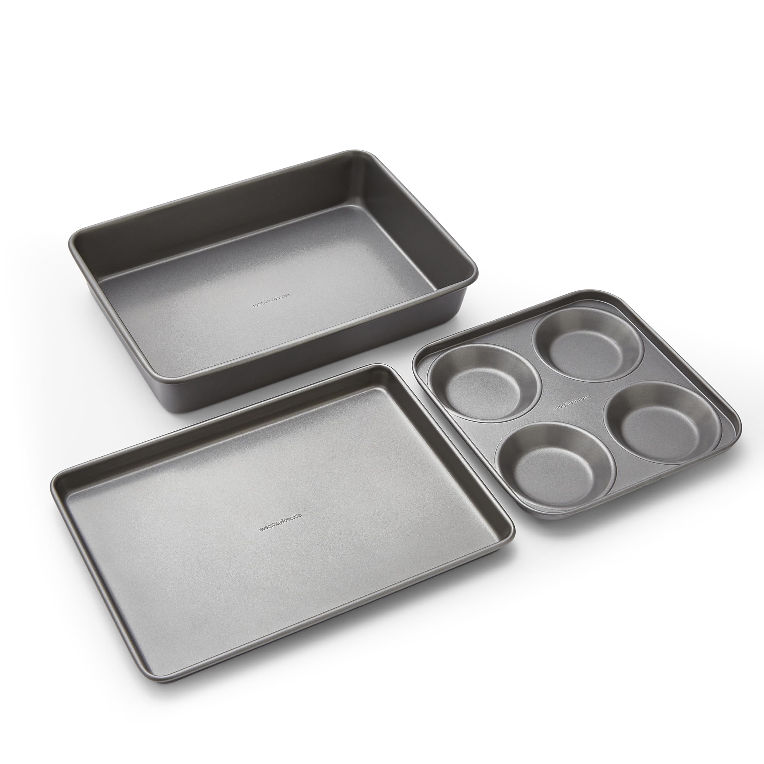 Morphy Richards Yorkshire Pudding Tray, Oven Tray And Roasting Tin Set