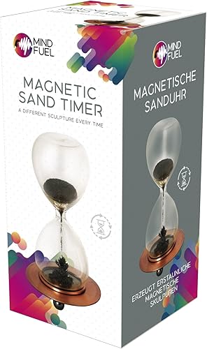 Miniatura 2 de F&T - Escultura magnética de reloj de arena con temporizador de arena