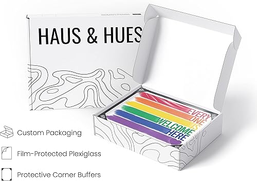 Miniatura 4 de HAUS AND HUES Arte de pared de arco iris, decoración de orgullo gay, póster de arco iris, decoración de pared de arco iris, arte de pared, arte de