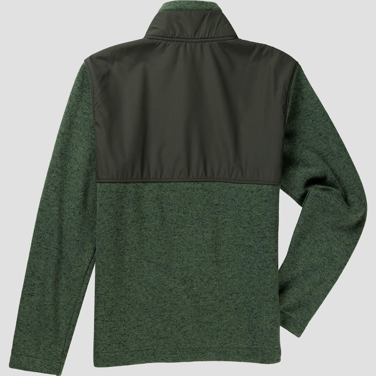 Billabong Men's Boundary 1/2 Zip Blocked Fleece Sweater Jacket