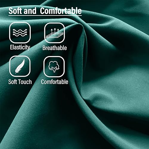 Miniatura 5 de Silla perezosa moderna con reposapiés plegable, silla de lectura con acento de salón (verde oscuro)