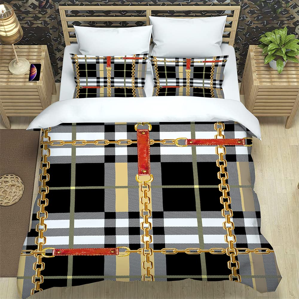 Parure de lit en microfibre 240x260 cm pour transformer votre chambre en un cocon de douceur chic