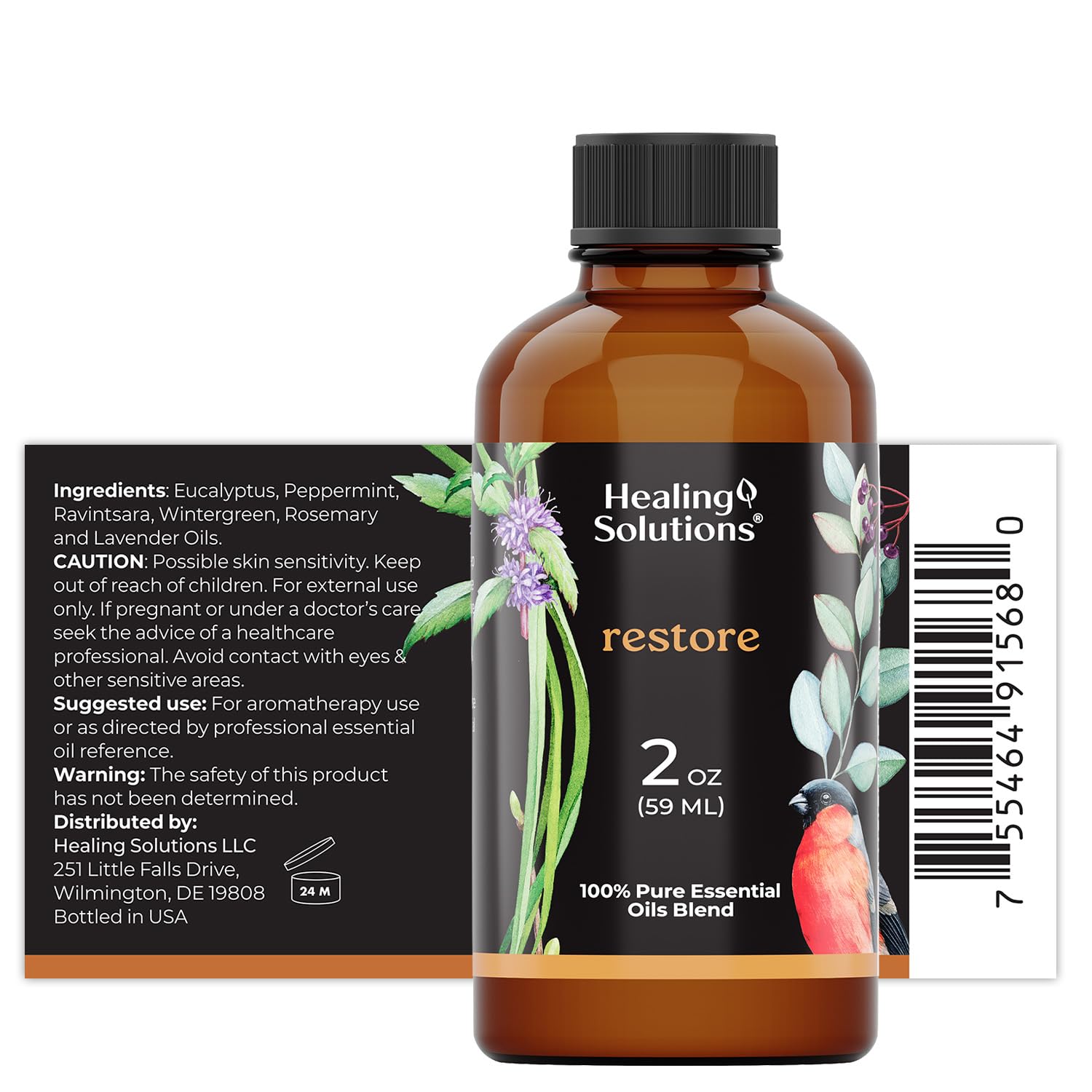 Amazon.com: Healing Solutions Restore Blend Essential Oil - 2