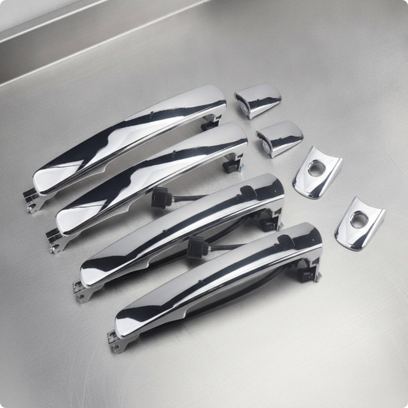 F Fityle 4 Piezas Manillas Exteriores Para