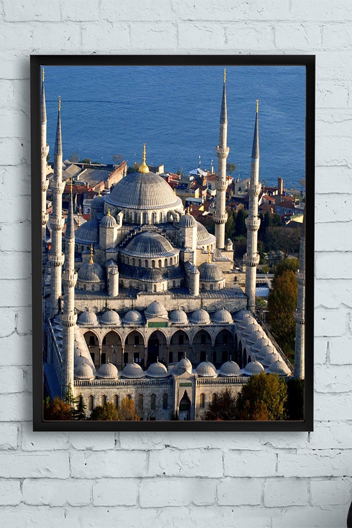 Postermanya (pster13425) Sultan Ahmet Camii Çerçeveli Tablo 2 (30 X 40cm)
