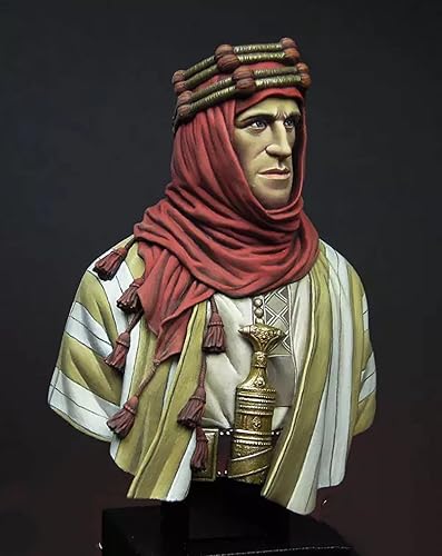 Miniatura 2 de Splindg 112 WWII Arab Commander Busto Resina Modelo Sin Pintar Sin Ensamblar Modelo KitW97426