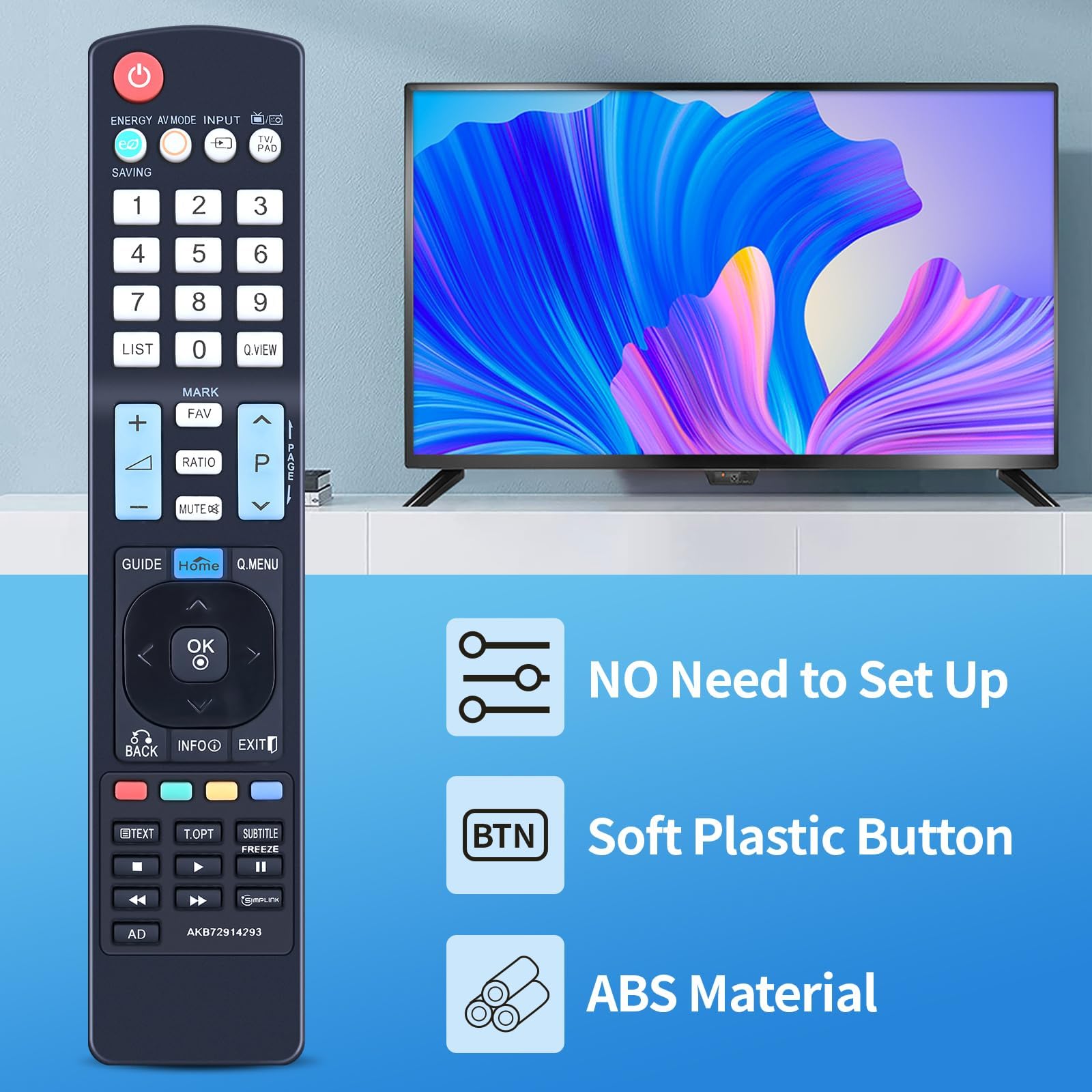 Telecomando di ricambio LG universale akb72915207 per TV LG | Leroy Merlin
