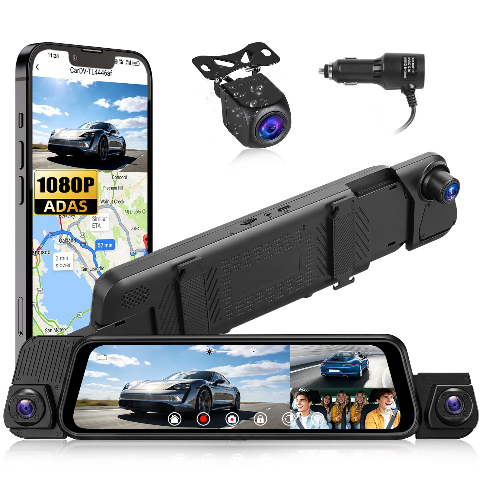 Photo 1 of OiLiehu 4 Channel Dash Cam