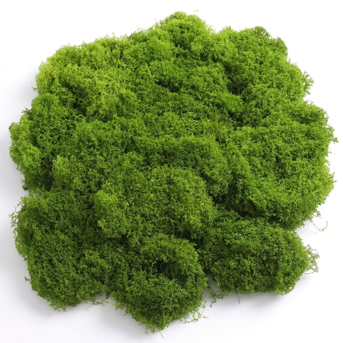 Mousse artificielle vert foncé de 200 g pour décoration végétale et travaux manuels