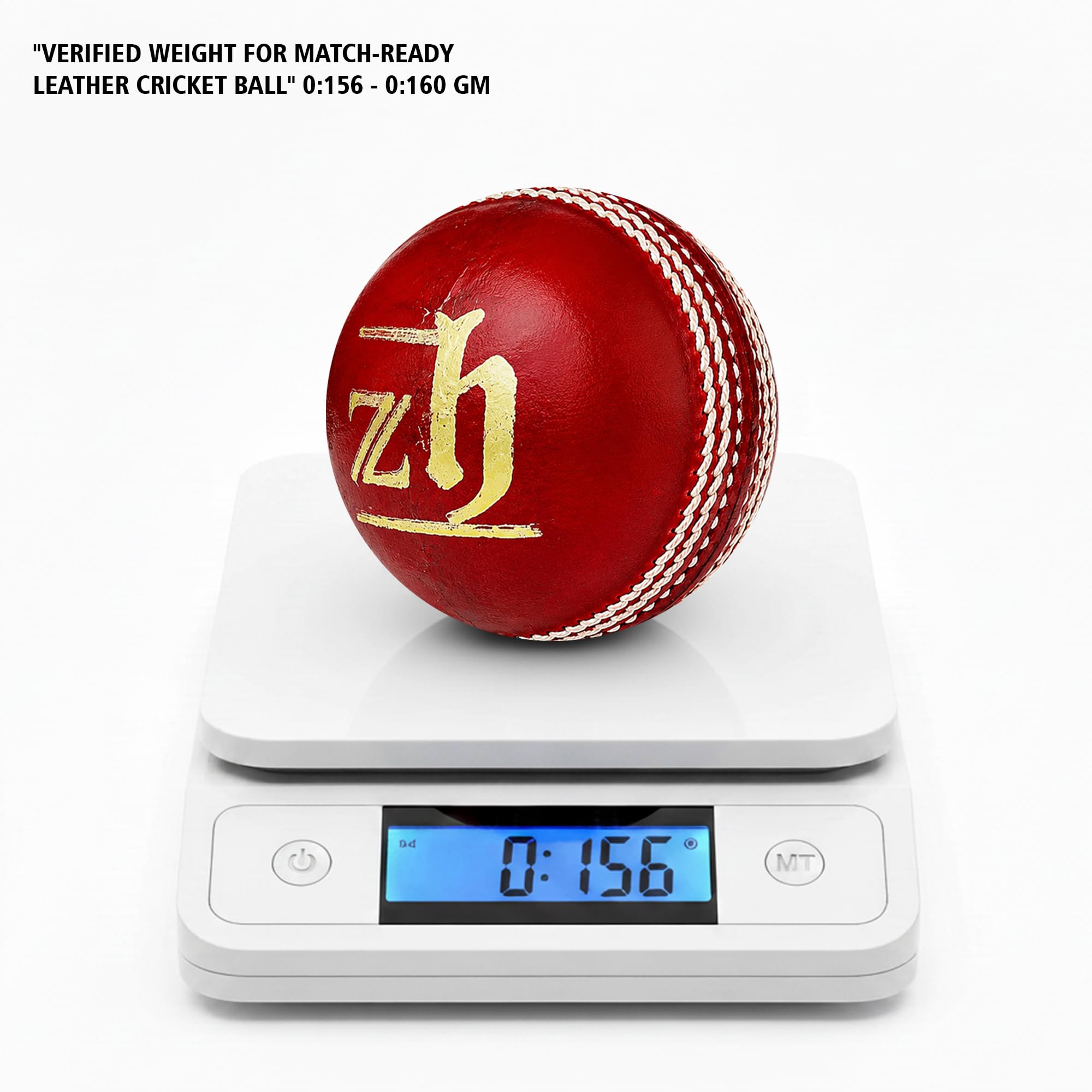 Zhoosh White Leather Cricket Ball | Premium Hand-Stitched Match & Practice Ball | Genuine Leather Cricket Ball for Club, Academy & Tournament Play | Durable White Cricket Ball (Pack of 6) 4