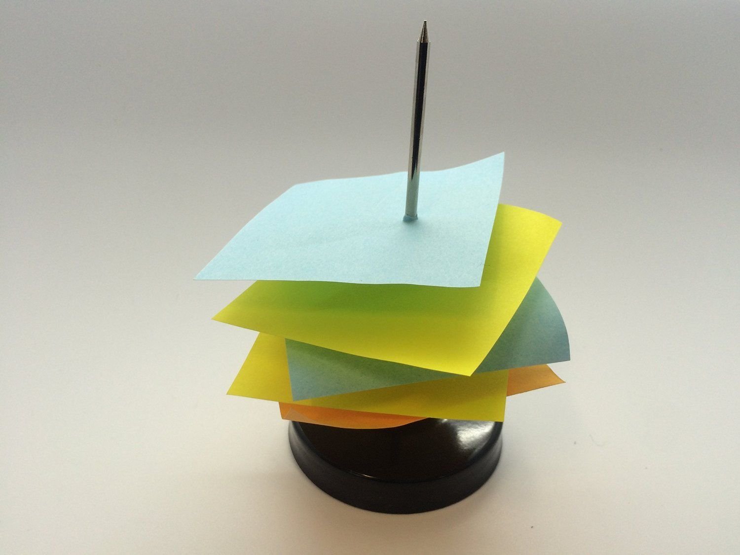 Range Wholesale Metal Note Spike Holder for Desk Notes, Bills, Receipts with Heavy Base
