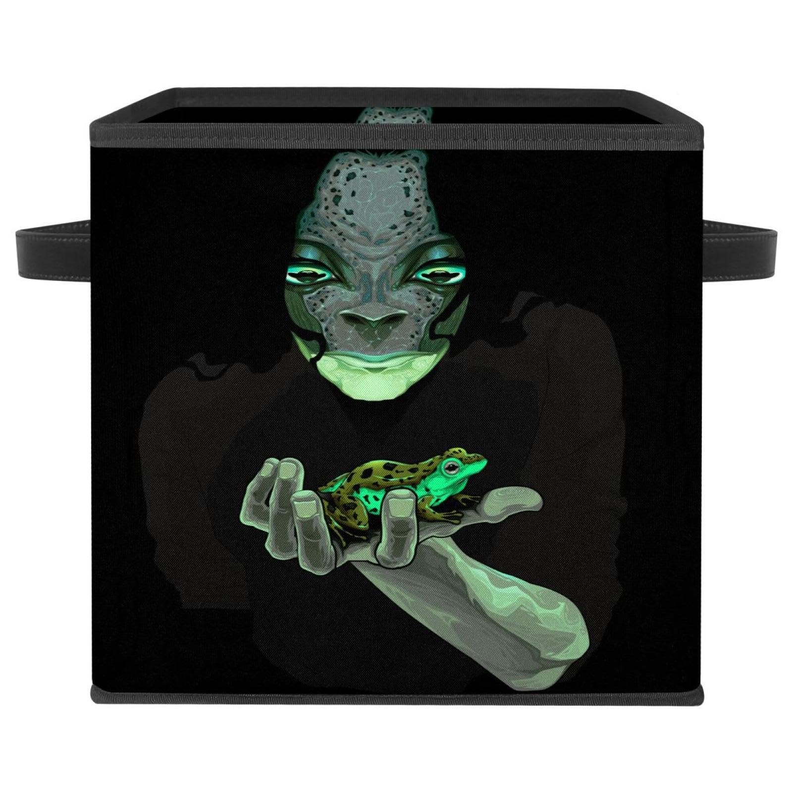 Boîte de rangement pliable pour éliminer le désordre des jouets et vêtements
