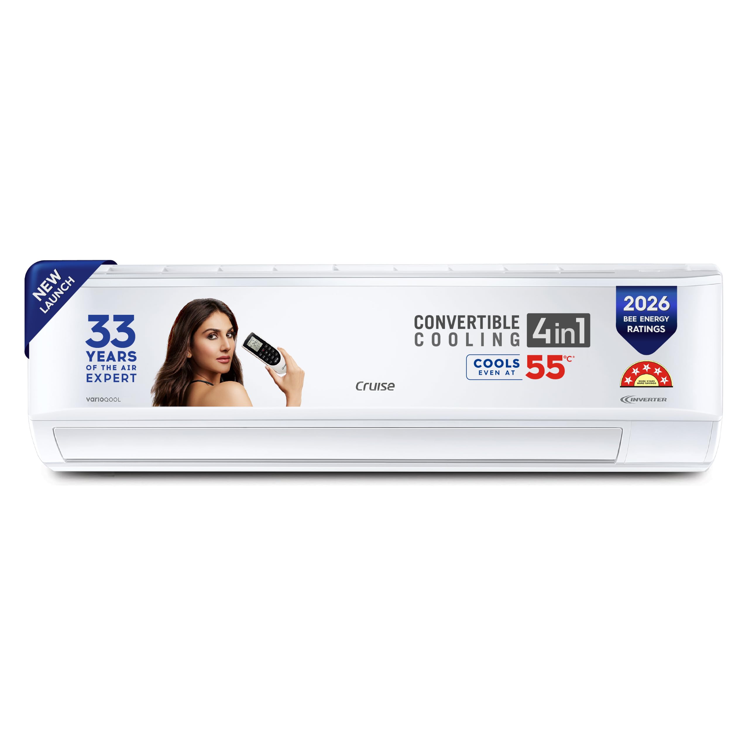 Cruise 1.5 Ton 5 Star, New star rated, Inverter Split AC (Copper, Convertible 4-in-1, Cooling at 55 °C, PM 2.5 Filter, New BEE Rated Energy Saving, Anti-Rust Tech, CWCVBM-VQ1D185, White)-picture-25