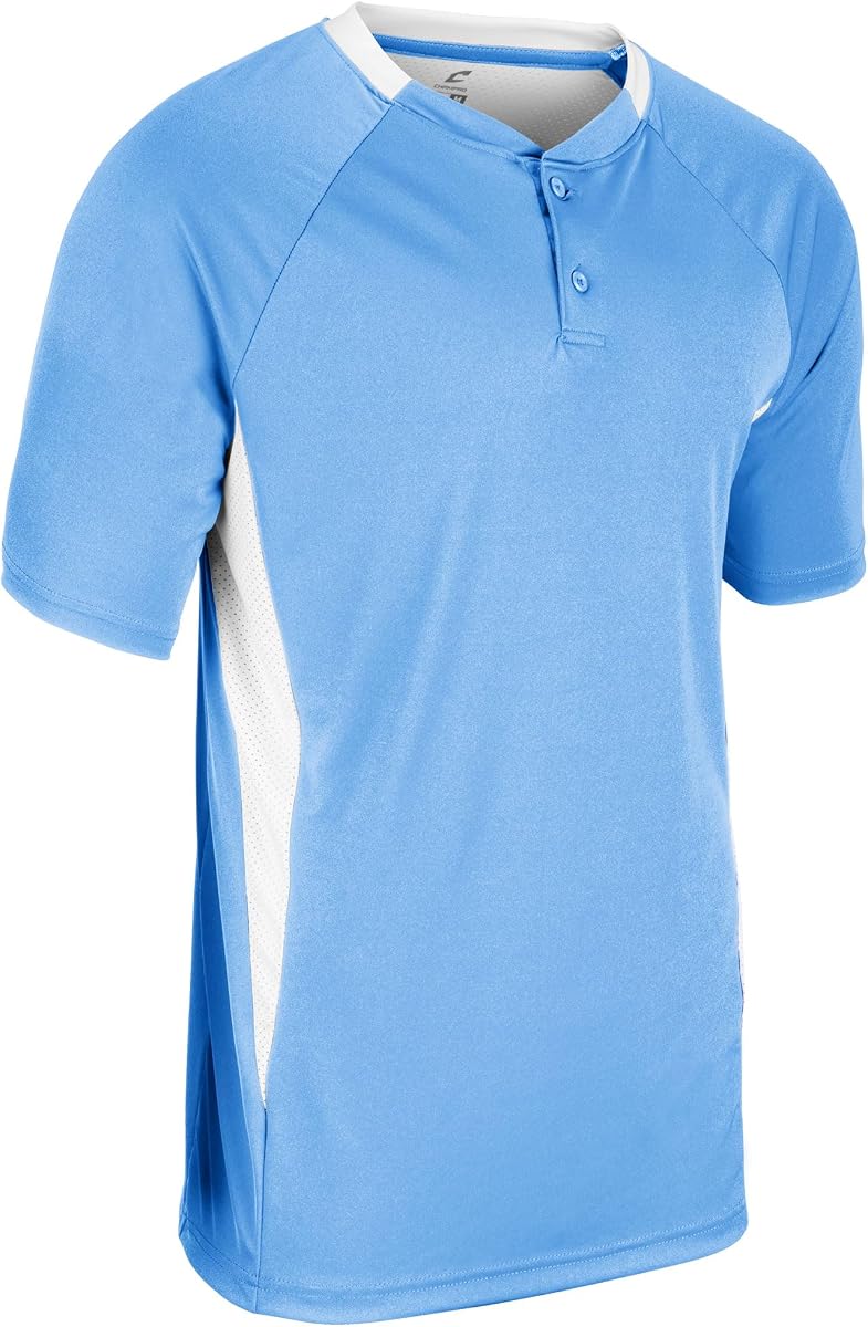 Champro Boys' Clean-up 2-Button Baseball Jersey