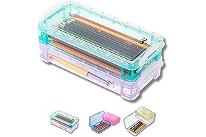 Mr. Pen- 2-pack Asst Plastic School Box