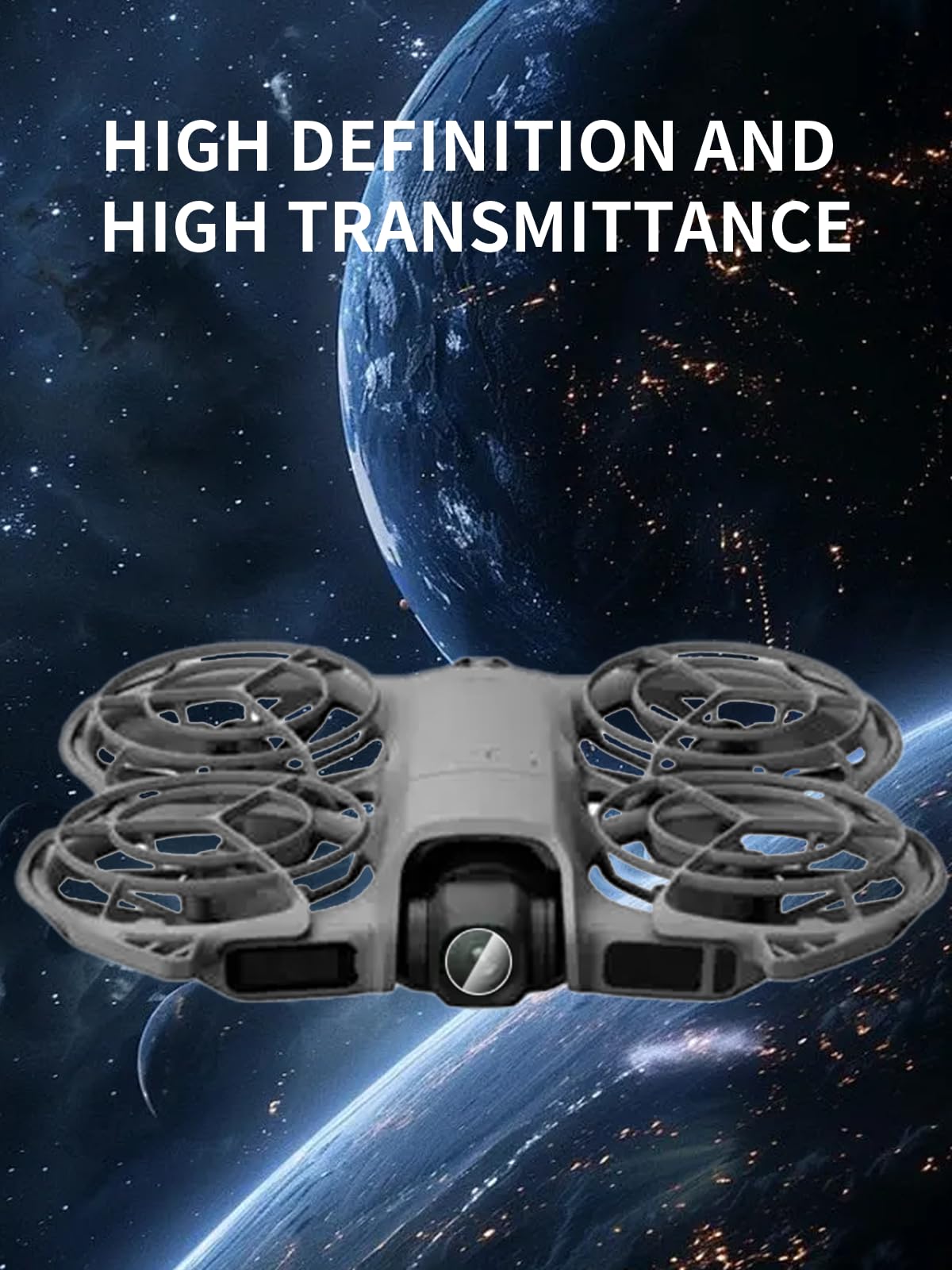 (3 sztuki) szkło ochronne do aparatu DJI NEO 2, yystao folia szklana do DJI NEO 2, folia ochronna na obiektyw aparatu, odporna na zarysowania, przezroczysta HD