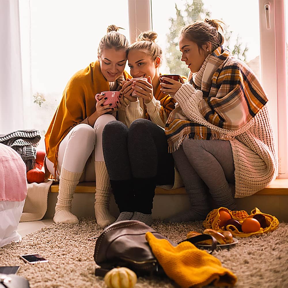 FULLSOFT 3 Pack Leggings for Women High Waisted Soft Black Yoga Pants for Workout Athletic Running Reg & Plus Size - Image 2