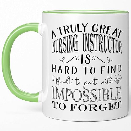 Miniatura 5 de Sweet & Salty Regalos para instructores clínicos  A Truly Great Nursing Instructor is Hard to Find - Taza de café, el mejor regalo de jubilación