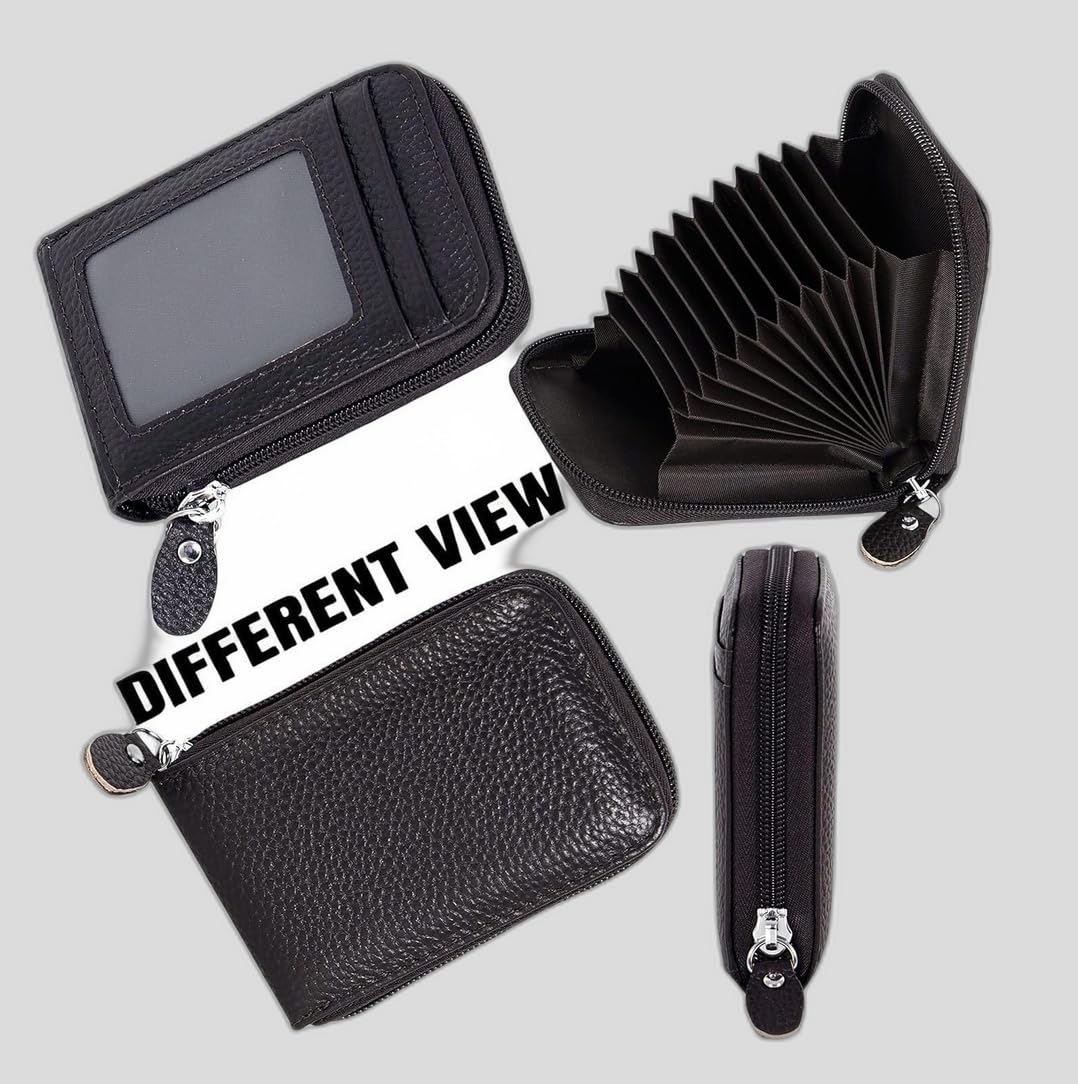Slim Skinny Fit Card Wallet for Men and Women (SZNDoublee ID blackWG133330364)-image-39