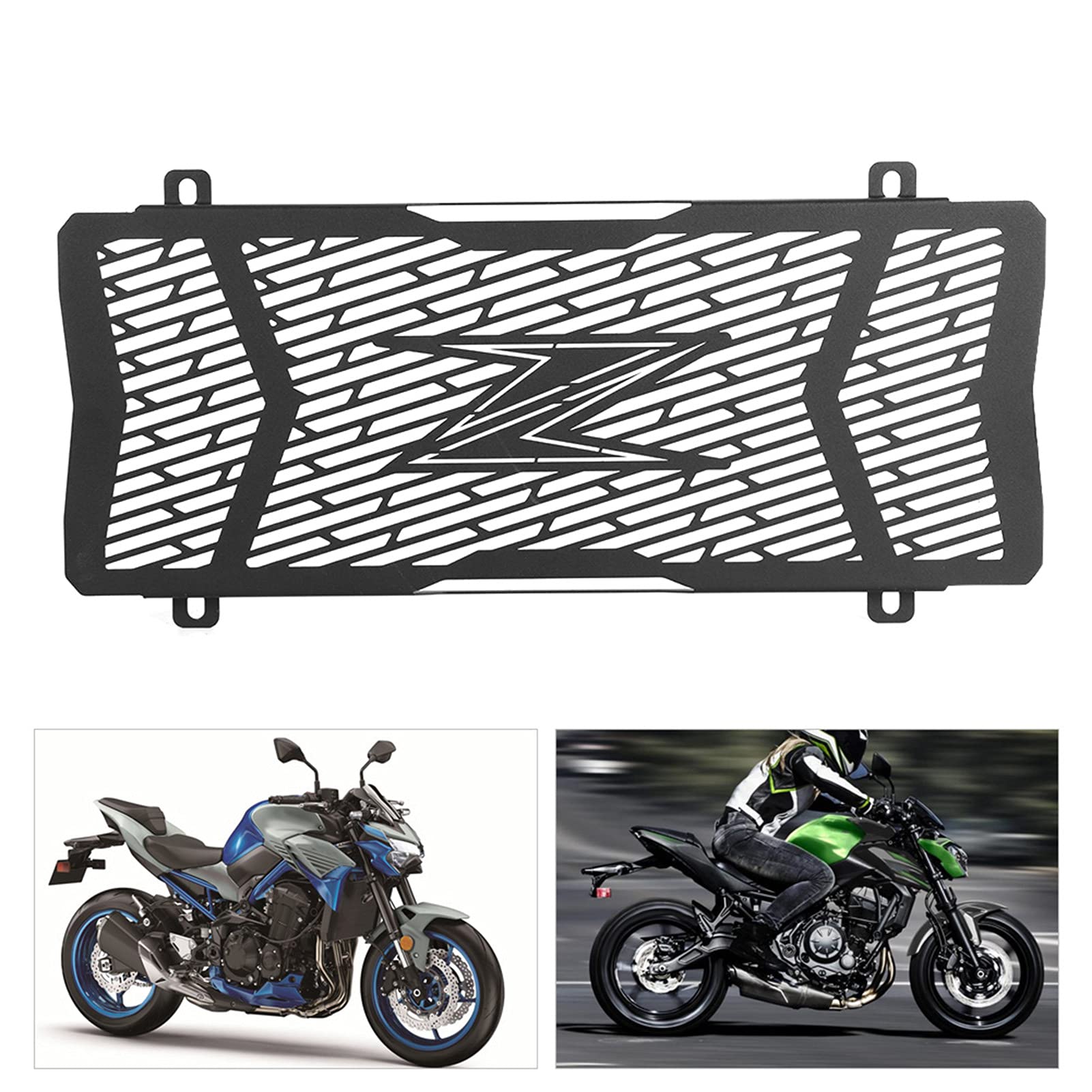 Osłona Grilla Chłodnicy Osłona Stalowej Osłony Chłodnicy Wymiana Montażu Motocykla dla Z650 Z 650 Z-650 2017-2020 Osłona Przedniego i Tylnego światła