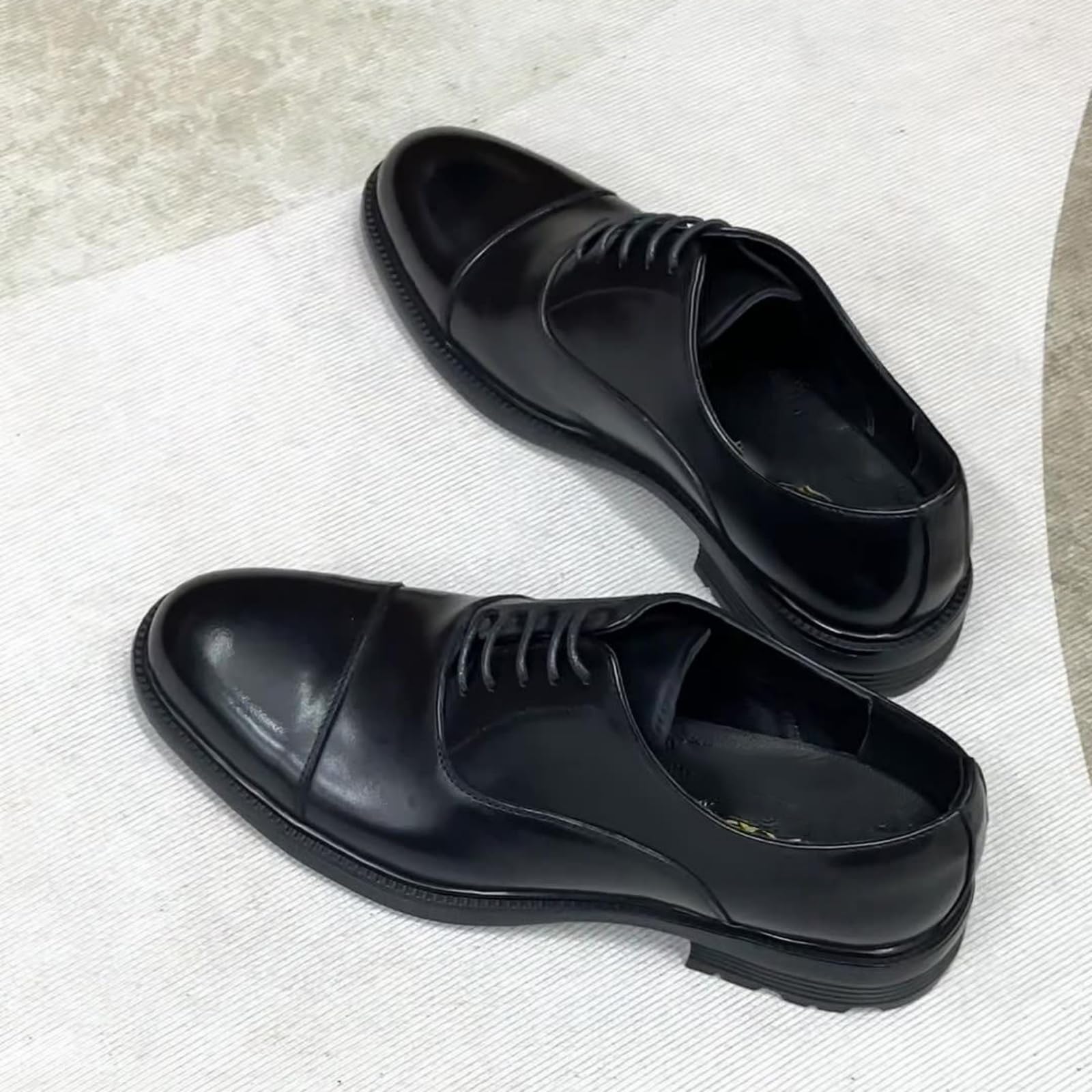 Scarpe Stringate in Pelle da Uomo Scarpe Classiche da Ufficio da Lavoro da Cerimonia E da Cerimonia Formale