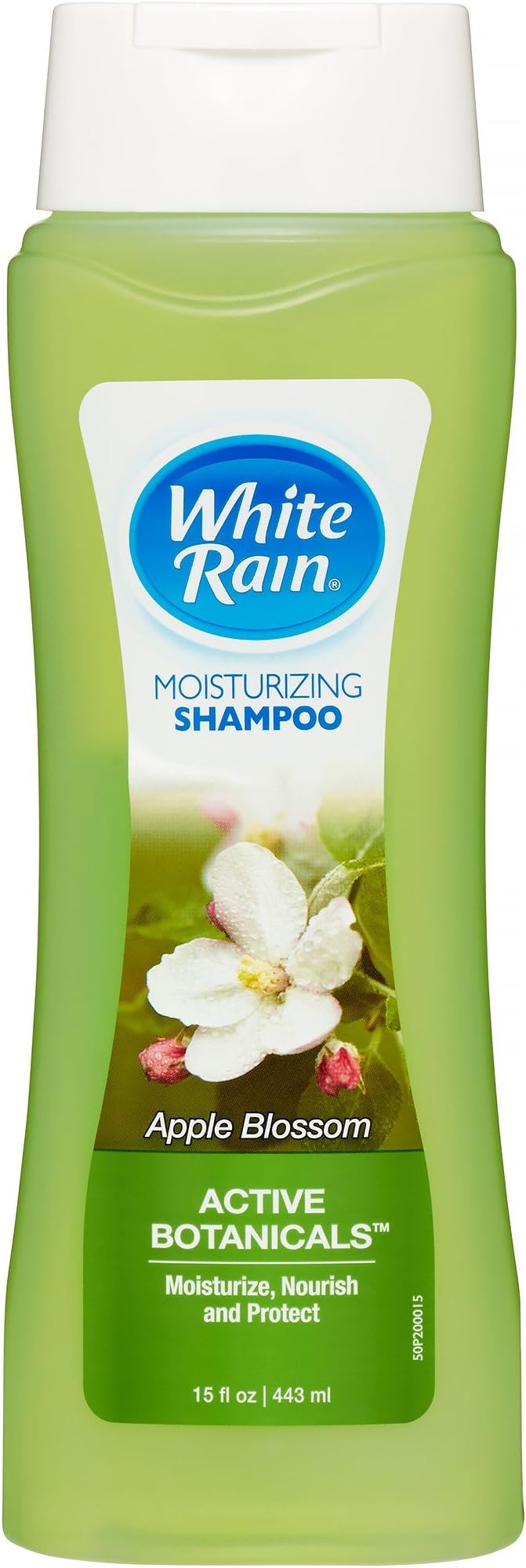 White Rain Moisturizing Shampoo, Apple Blossom, 15 Fluid Ounce, Green (29972)