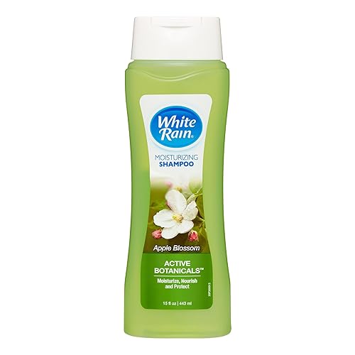 White Rain Champú hidratante, flor de manzana, 15 onzas líquidas, verde (29972)