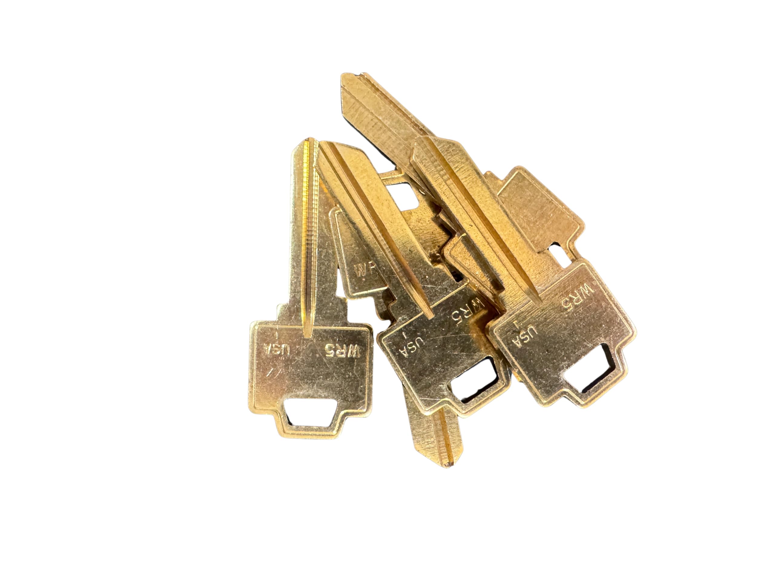 5-Pack WR5 Key Blanks – Weiser-Compatible Key Blanks for Residential Locks