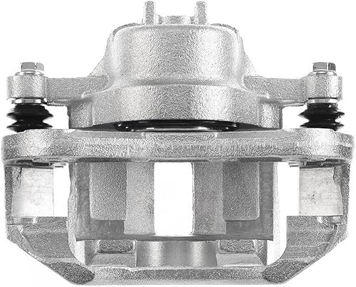 Miniatura 3 de Detroit Axle - Pinza de freno delantera izquierda para Kia Rio Rio5 Dodge Attitude Hyundai Accent 2006-2011 Pinza de freno de disco con soporte 2007